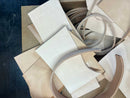 Veg Tan Leather Remnants Strips Pieces Approx. 5 lbs Small