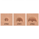 Alphabet Beveler Z780 Z781 Z782 3-Piece Leather Stamp Set