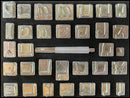 Hebrew Font 3/4" (19mm) 33-Pc Alphabet Leather Stamp Set 8147