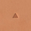 Beveler Triangle Small Lined Coarse B961 Vintage Leather Stamp Craftool Co USA VERY RARE