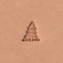 Christmas Tree Large Z737 Leather Stamp