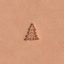 Christmas Tree Small Z736 Leather Stamp