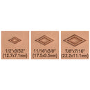 Diamond Star 3-Piece Leather Stamp Set G69038