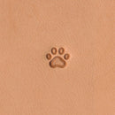 Dog Paw Outline Small O030 Leather Stamp