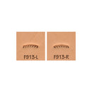 Pictorial Fir/Spruce F913-L F913-R 2-Piece Leather Stamp Set