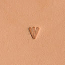 Geometric Fan G645 Vintage Leather Stamp Craftool Co USA VERY RARE