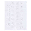 Old Western 3/4" Alphabet Font Easy Transfer Reusable Leather Tooling Pattern MakerAid® 78904-32