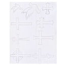 Cross & Dove Easy Transfer Reusable Leather Tooling Pattern MakerAid® 78904-07