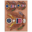 USA Eagle Seal Easy Transfer Reusable Leather Tooling Pattern MakerAid® 78904-08