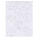 Floral Rounders Easy Transfer Reusable Leather Tooling Pattern MakerAid® 78904-24