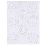 Floral Rounders Easy Trace Reusable Leather Tooling Pattern MakerAid½ 78904-24