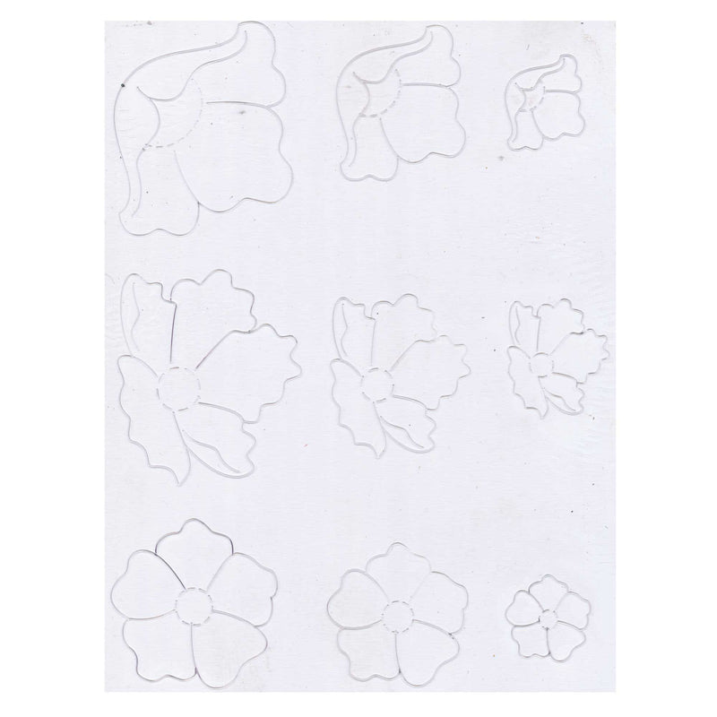 Flowers 2 MakerAid Easy Transfer Reusable Tooling Pattern