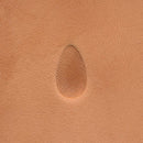 Pear Shader Checked P232 Vintage Leather Stamp Craftool Co USA VERY RARE
