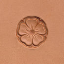 Prairie Daisy 5-Petal Stainless Steel Leather Stamp