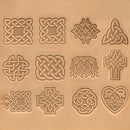 Celtic Designs Leather 13-Piece Stamp Set 1" (25.4mm) 8161-00