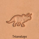 Dinosaur 3-D 10-Piece Leather Stamp Set 8168-00