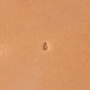 Background Checked-Fine A104-2 Leather Stamp