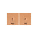 Background Extra Fine A98 A99 2-Piece Leather Stamp Set