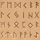 3/4" (19mm) Celtic Font Alphabet Leather Stamp Set 8146-00
