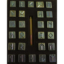 3/4" (19mm) Celtic Font Alphabet Leather Stamp Set 8146-00