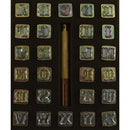 1/2" (12.7mm) Western Font Upper Case Alphabet Leather Stamp Set 8130-00