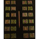 3/4" (19mm) Greek Font Alphabet Leather Stamp Set 8148-00