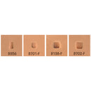 Beveler Checked Fine B936 B701-F B198-F B702-F 4-Piece Leather Stamp Set