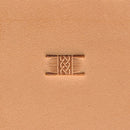 Basketweave X2840, Celtic Braid Center, Craftplus, Leather Stamp