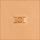Basketweave Patonce Cross X2844 Craftplus Leather Stamp