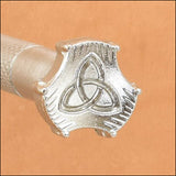 Basketweave Tri-Weave Triquetra X2860 Craftplus Leather Stamp