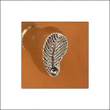 Border-Feather-Left O76 Leather Stamp