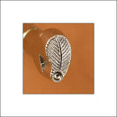 Border Feather Right O75 Leather Stamp