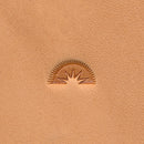 Border Half Round Sunburst D2160 Craftplus Leather Stamp