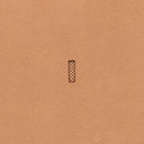 Background No. 105, Fine Checked, Craftool USA, Vintage Leather Stamp