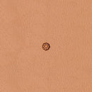 Background 9-Hole Round A102 Vintage Leather Stamp Craftool Co USA Rare