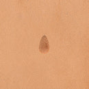 Pear Shader Checked P217 Vintage Leather Stamp Craftool Co USA Rare