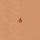 Pear Shader Checked P975 Vintage Leather Stamp Craftool Co USA Rare