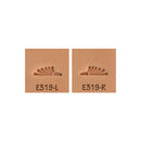 Border Winged Flourish E319-L E319-R 2-Piece Leather Stamp Set