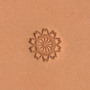Geometric Round E385 Leather Stamp