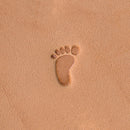 Hang Ten Foot Left E471-L Leather Stamp
