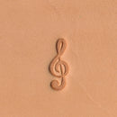 Music Treble Clef E568 Leather Stamp