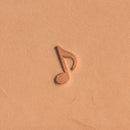 Music Eighth Note E571 Leather Stamp