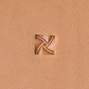 Geometric Crazy Legs E685-S Leather Stamp