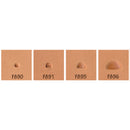 Beveler Figure/Pictorial Smooth F890 F891 F895 F896 4-Piece Leather Stamp Set