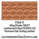 Figure/Pictorial F926-D Leather Stamp