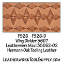 Figure/Pictorial F926-D Leather Stamp