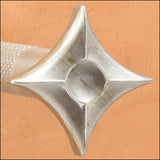 Geometric Beveled Dot G2296 Craftplus Leather Stamp