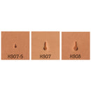 Stop Straight H907-S H907 H908 3-Piece Leather Stamp Set