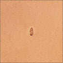 Matting Pebble Texture Teardrop M881 Leather Stamp