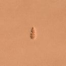 Matting Pebble Texture Teardrop M886 Leather Stamp
